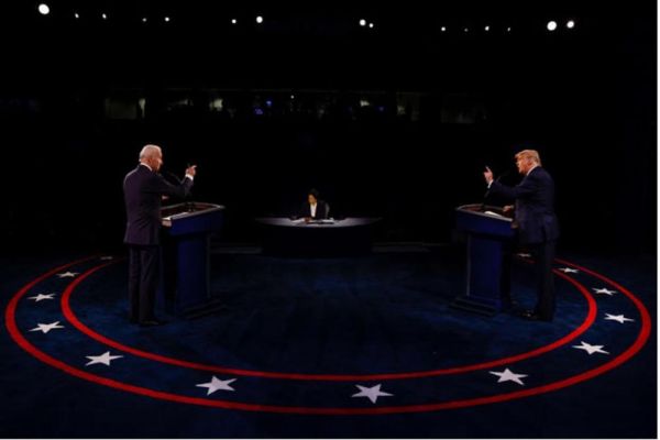 Bầu cử Mỹ 2024: Màn tranh biện 'một đối một' đầu tiên, xứ cờ hoa hướng về sân khấu Atlanta ngóng chờ hai tầm nhìn tương lai khác biệt