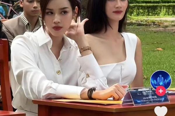 Hoa hậu Đỗ Thị Hà 'chặt đẹp' Ý Nhi khi cùng ngồi ghế nóng