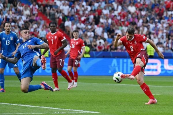 Kết quả EURO 2024: Thụy Sĩ biến Italia thành cựu vô địch