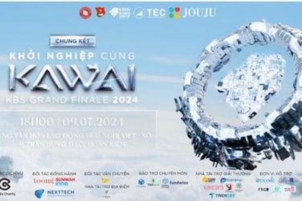 Ngày 09/7 sẽ diễn ra Chung kết cuộc thi Khởi nghiệp cùng Kawai 2024