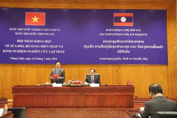 Quốc hội Việt Nam đã căn bản hoàn thành việc cụ thể hóa tinh thần của Hiến pháp 2013