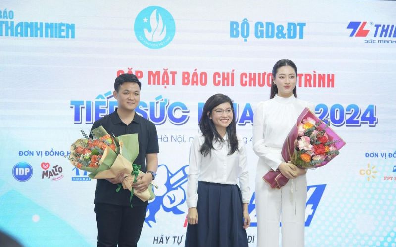 MC Khánh Vy, Hoa hậu Lương Thùy Linh làm đại sứ 'Tiếp sức mùa thi' 2024