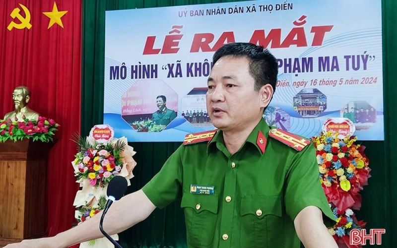 Ra mắt mô hình 'Xã không có tội phạm ma túy' ở Vũ Quang
