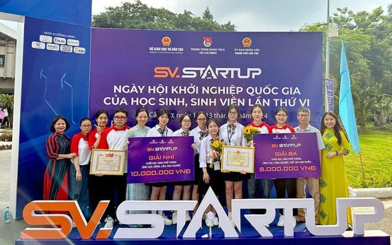Yên Bái đoạt giải cao tại Cuộc thi 'Học sinh, sinh viên với ý tưởng khởi nghiệp'